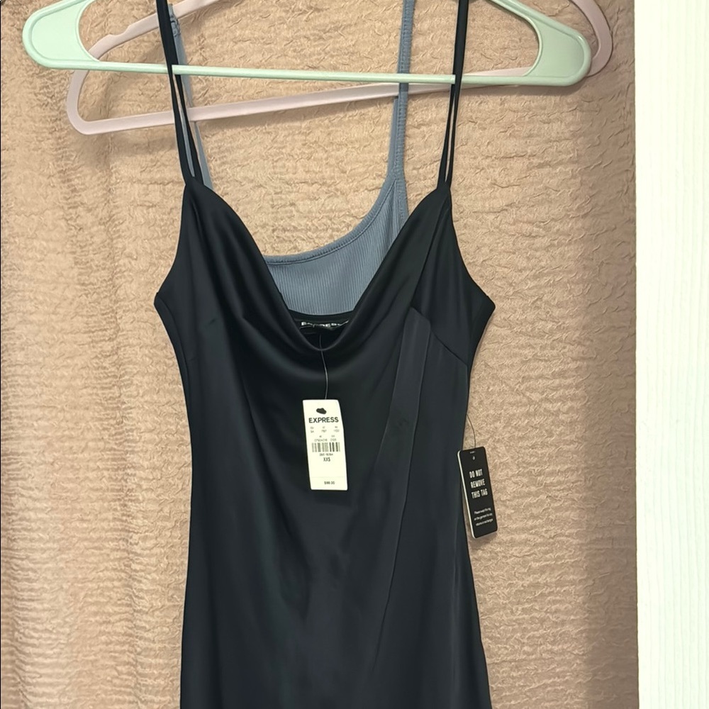 Express Midnight Blue Dress